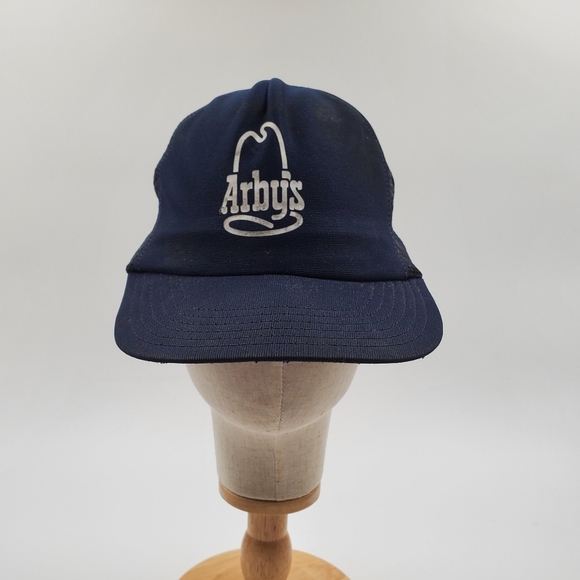 Arby's Vintage Mesh Snap Back Trucker Hat - Picture 1 of 6